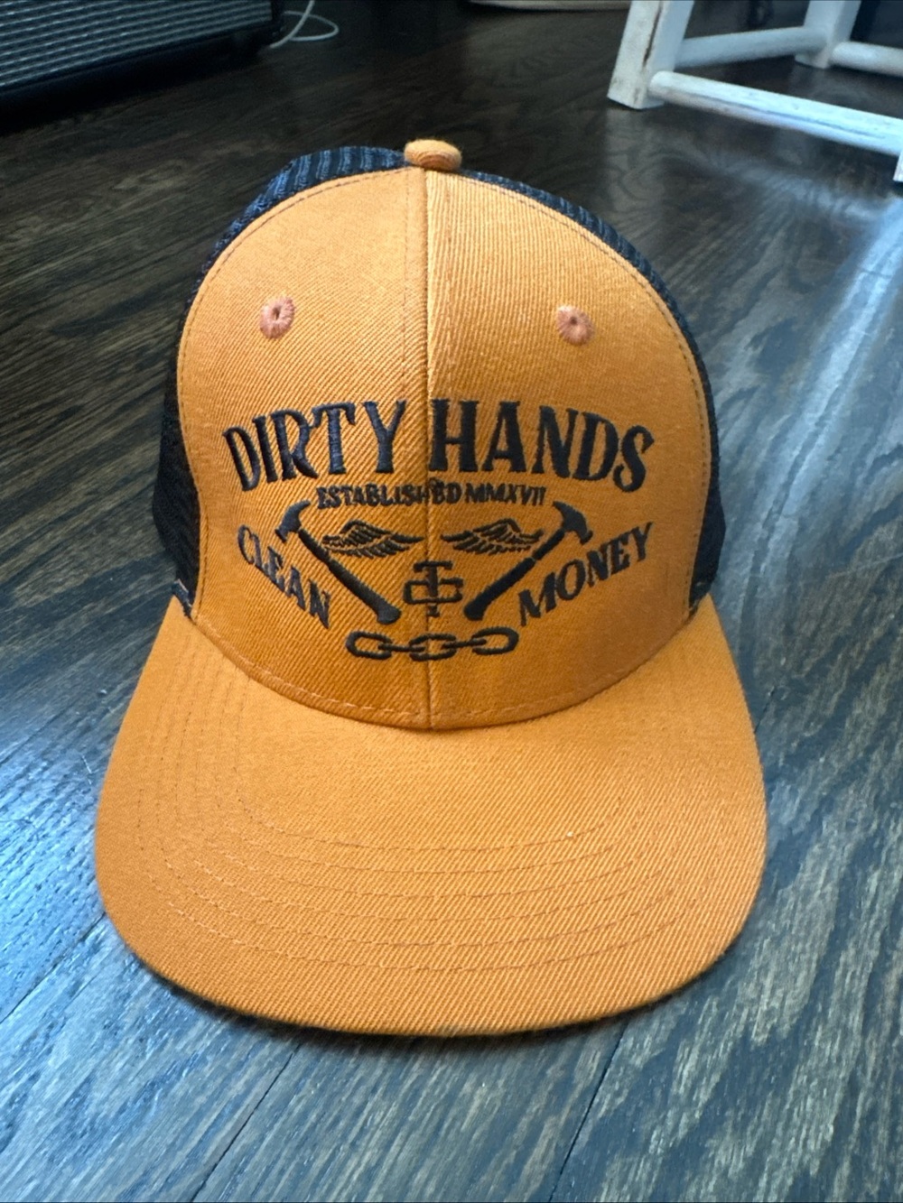 Troll Co “Dirty Hands, Clean Money” Trucker Hat NEW